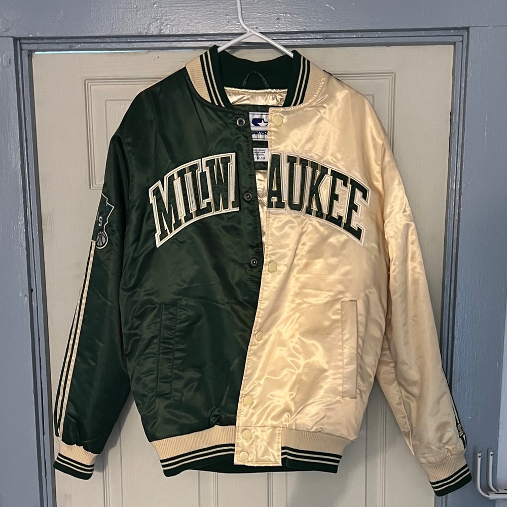 STARTER Two-Tone Milwaukee Bomber Jacket